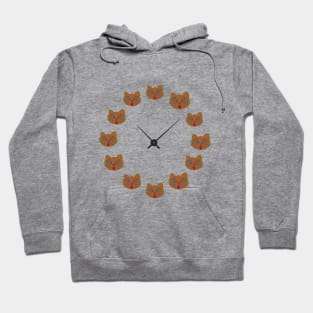 Kitty Clock Hoodie